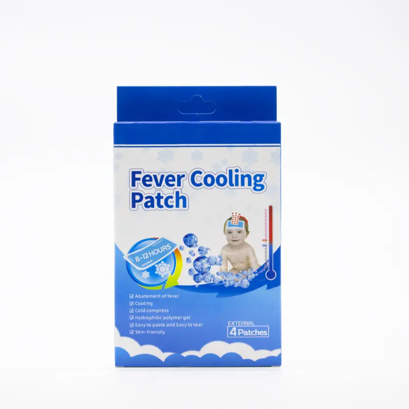 OEM Cooling Forehead Strips Cooling Gel Sheet for Baby Children Adult