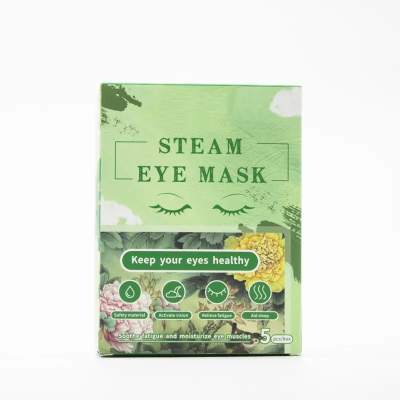 OEM Self-Heating Hot Compress Sleeping Steam SPA Eye Mask Steam Eye Mask