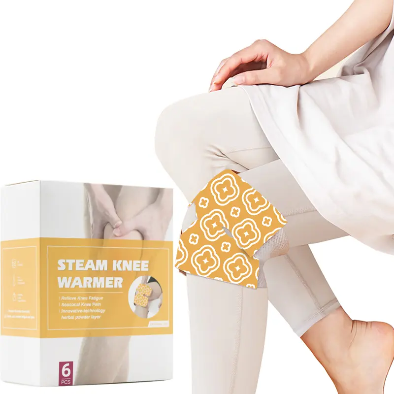 Steam warmmer pain relief patch: "Warm herbal power" to relieve pain