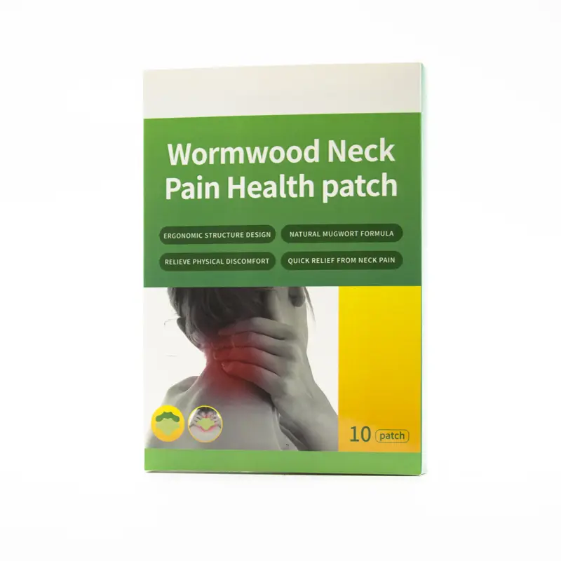 OEM Healthy Wormwood Relax Neck Muscle Pain Relief Patch